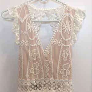 Lace Beach Wedding Dress